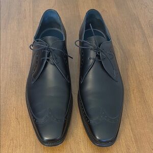 Barker Woody Black Calf Derby